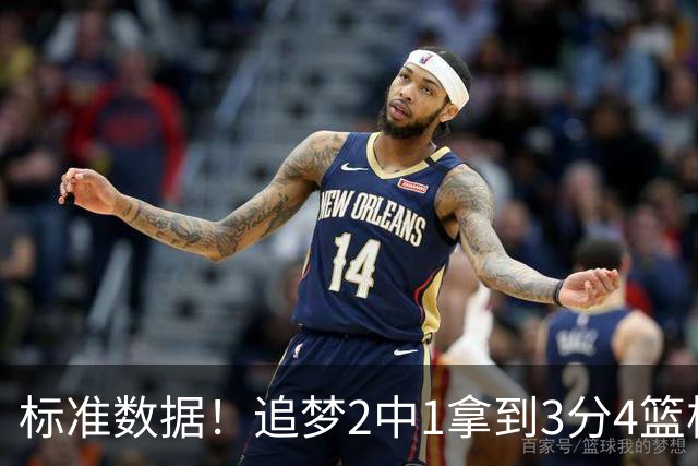 标准数据！追梦2中1拿到3分4篮板7助攻 4失误